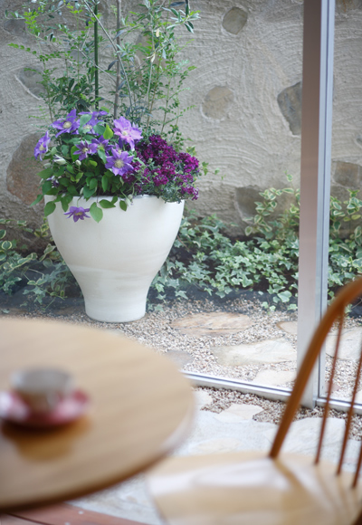 鉢の寄せ植え | 和洋スタイル アプローチデザイン