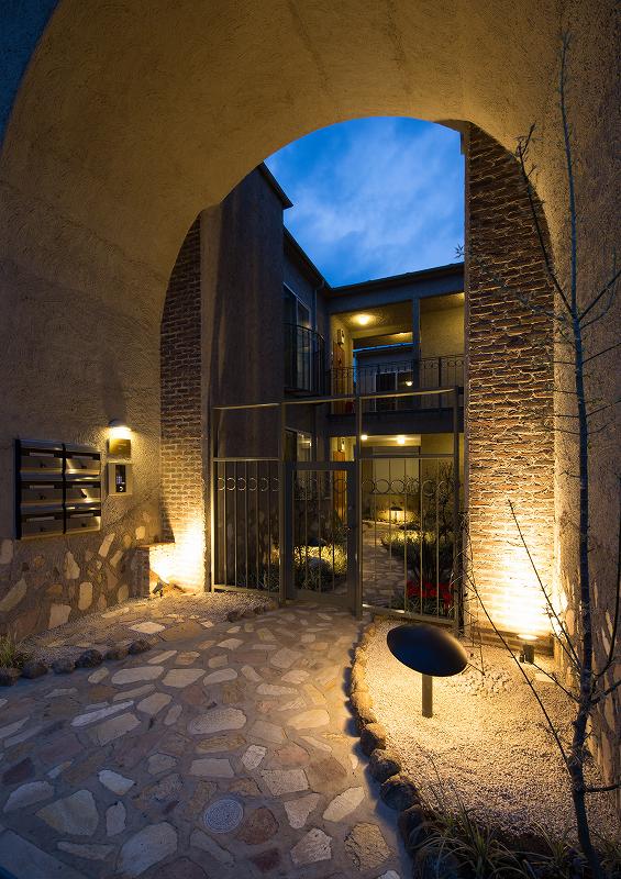 ヨーロッパ風アパート