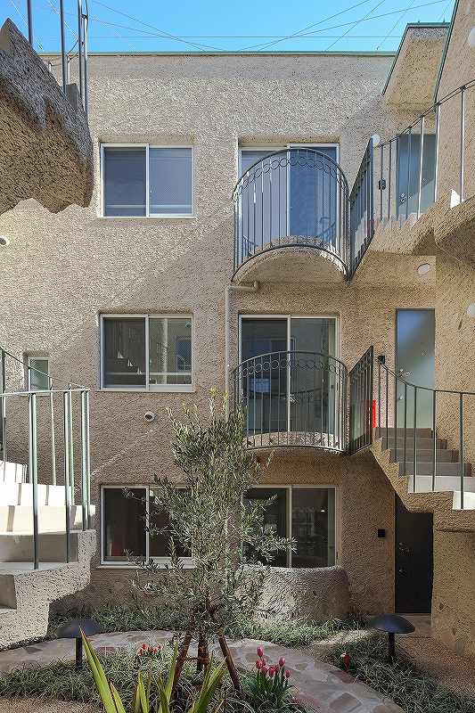 メゾンドルミエール｜新宿区 アパート外観設計