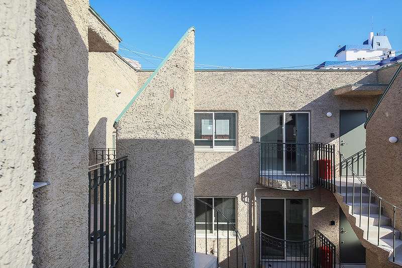 メゾンドルミエール｜新宿区 アパート外観設計