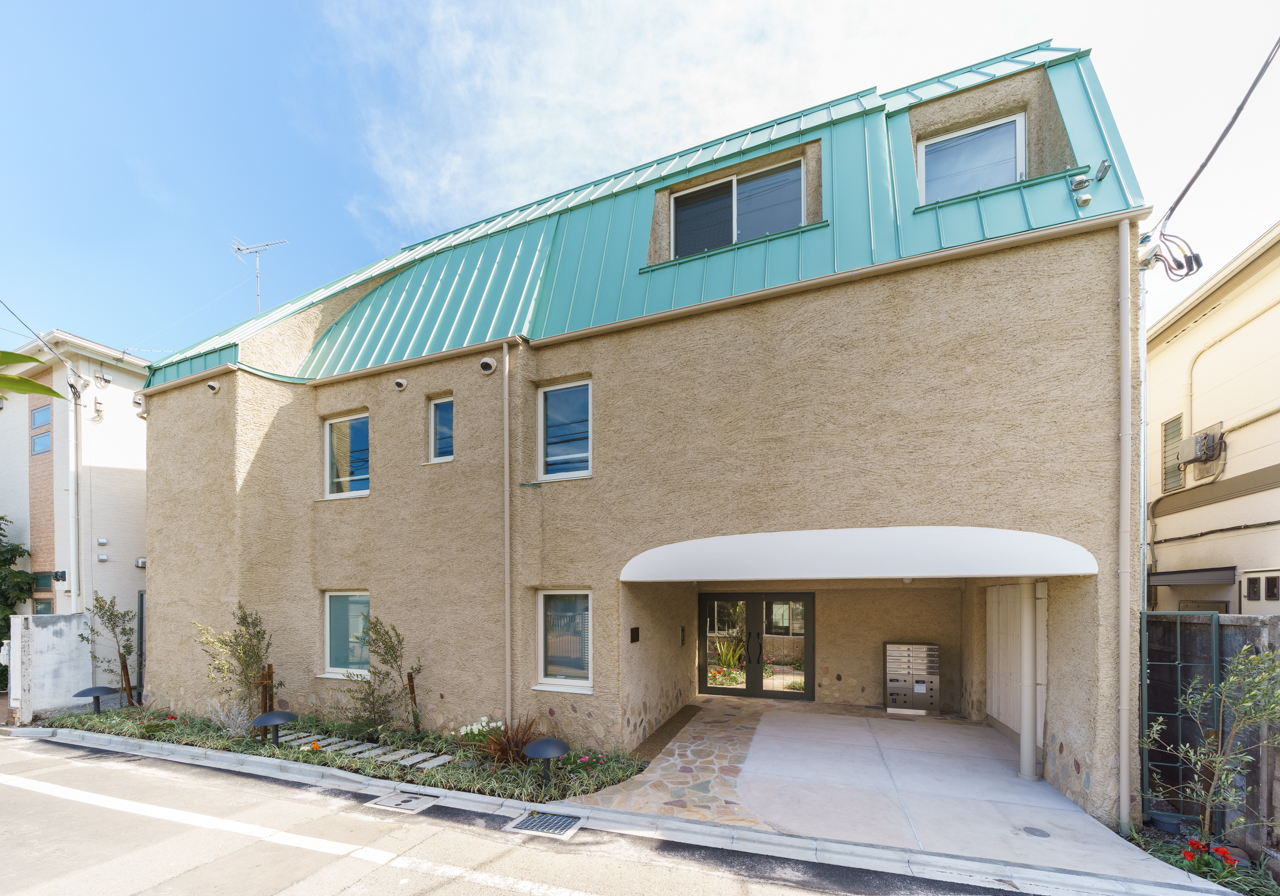 メゾンドルミエール｜新宿区 アパート外観設計