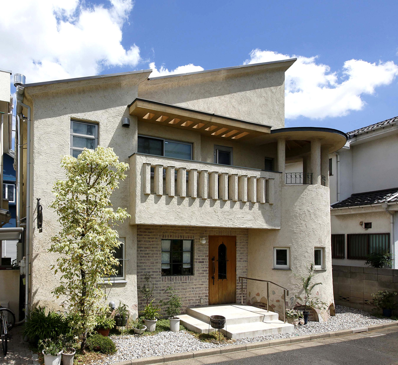 大泉学園の家 | アトリエ ボーヌ- 賃貸住宅建築設計・ローコスト＆長期高利回りの中庭アパルトメント - デザイナーズ物件・おしゃれ賃貸・ヨーロッパ風・賃貸経営・中庭・新しいアパート・丸山耕一 まるやまこういち・丸山保博 まるやまほはく